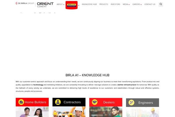 orientcement.com site used Orient