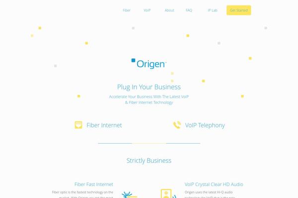 origen.ca site used Origen