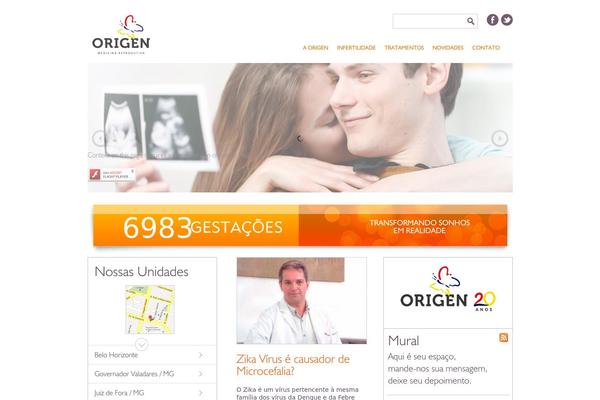 origen.com.br site used Origen2013