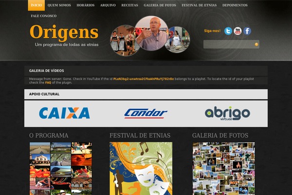 origens.com.br site used Origens2