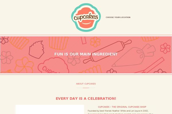 originalcupcakes.com site used Bakery_1.3.7