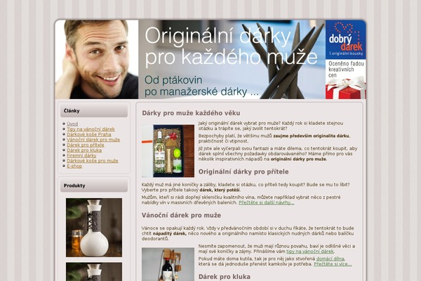 originalni-darky-pro-muze.net site used Darky