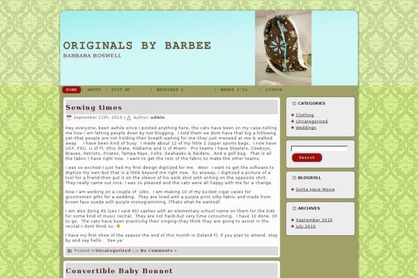 originalsbybarbee.com site used Barbee742