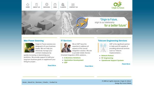 origintofuture.com site used O2f