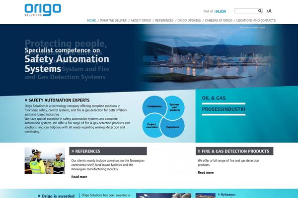 origo-solutions.com site used Ghostbox