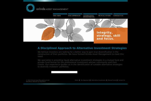 orindamanagement.com site used Orinda-orange