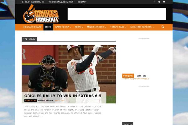 orioleshangout.com site used Orioleshangout