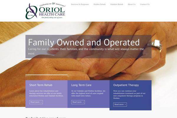 Enfold-child theme site design template sample