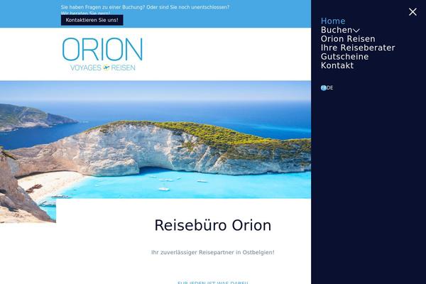 orion-reisen.be site used Pixelpress