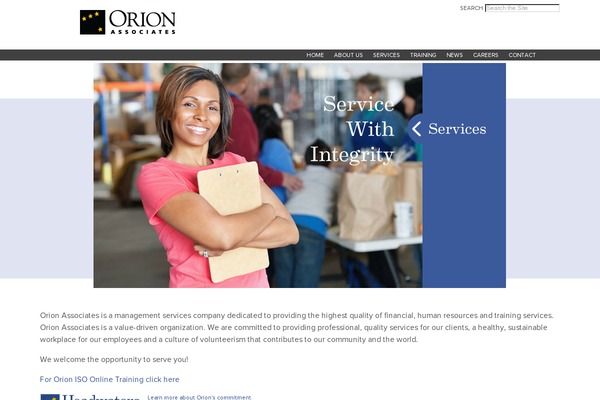 orionassoc.net site used Oriontheme