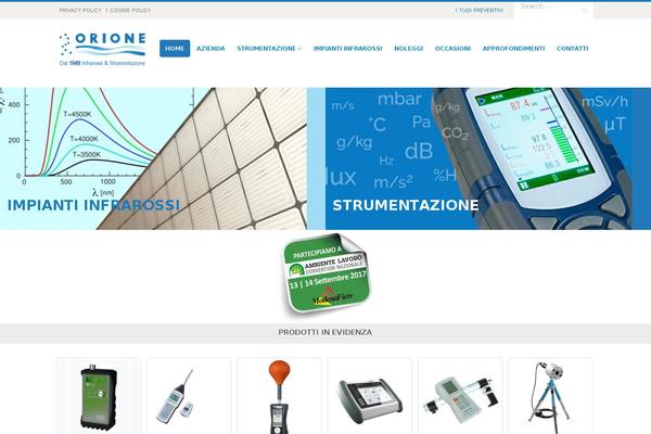 orionesrl.it site used Orione
