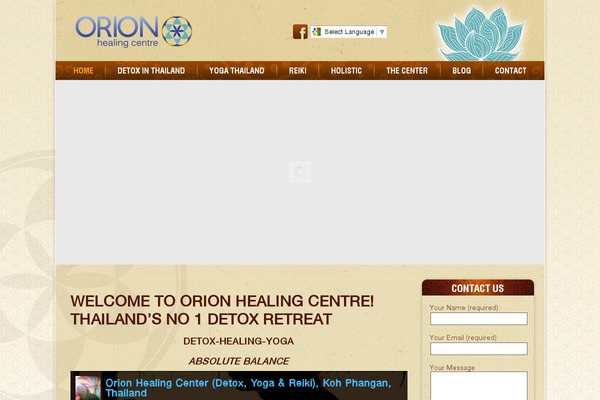 orionhealing.com site used Orionhealing