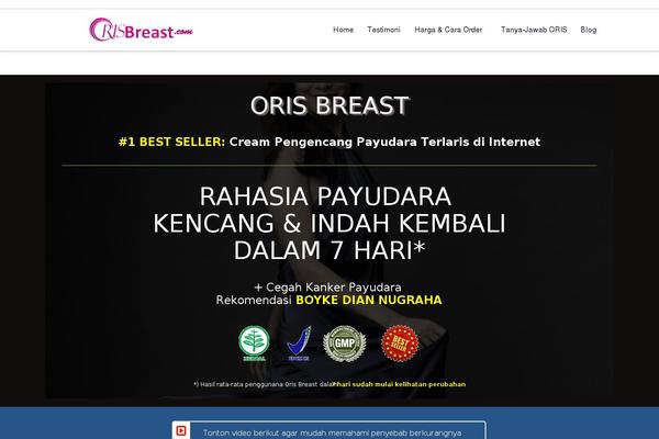 orisbreast.com site used PB Theme