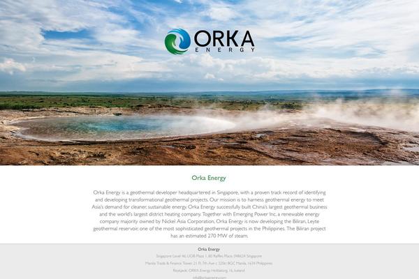 orkaenergy.com site used Orkaenergy