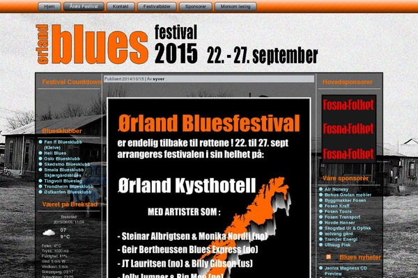orland-bluesklubb.com site used Blues2015