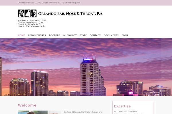 Avada theme site design template sample