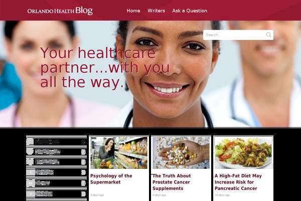 orlandohealthblog.com site used Orlandohealth