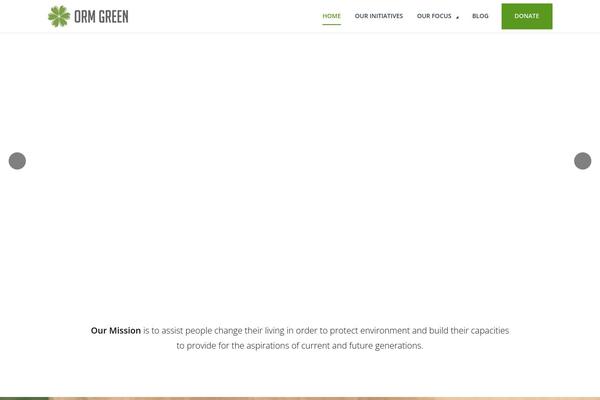 ormgreen.org site used Ormgreen