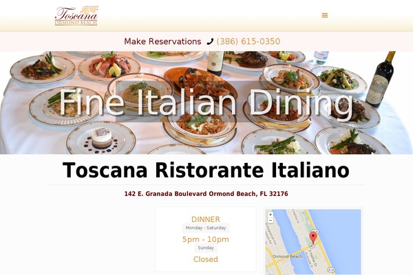 ormondbeachitalianfood.com site used Toscana-2015