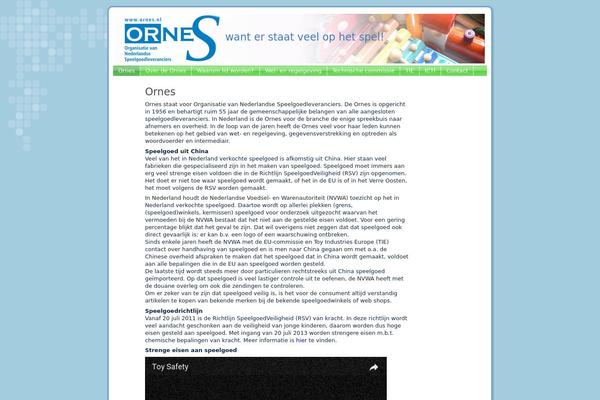 ornes.nl site used Ornes