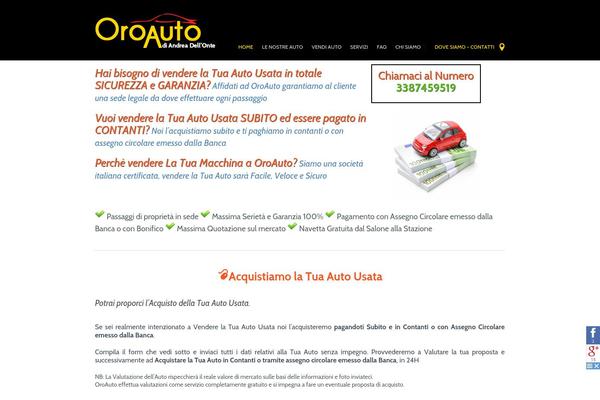 oroauto.it site used Oroauto-parent