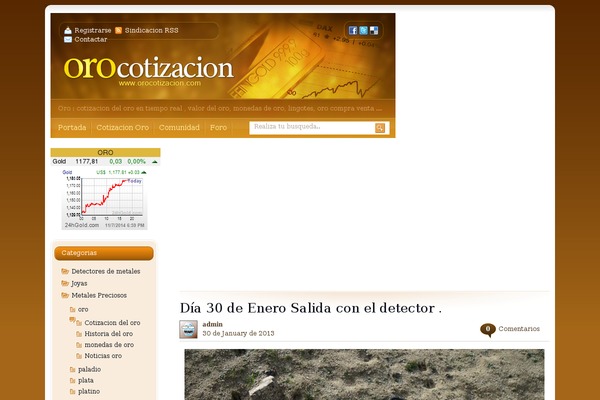 orocotizacion.com site used ORO