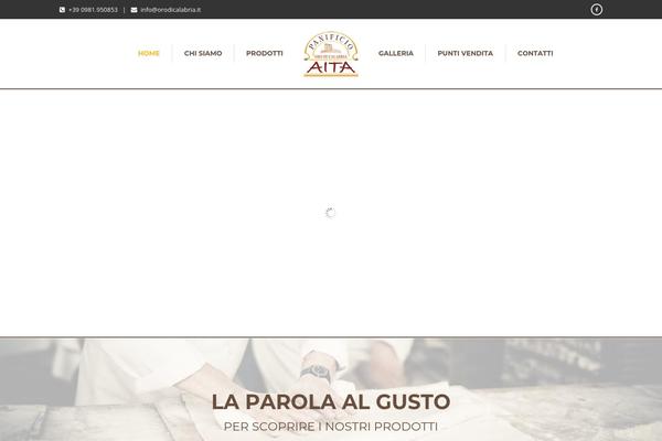 Bakery theme site design template sample