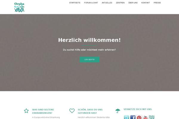 orpha-selbsthilfe.de site used Orpha