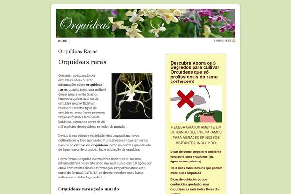 orquideasraras.com site used Thesis 1.8.3