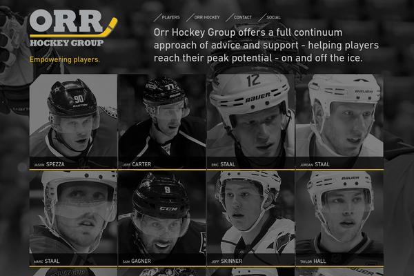 orrhockey.com site used Orr-hockey