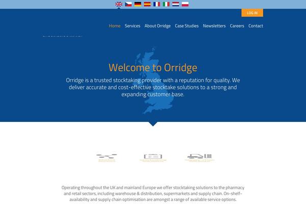 orridge.eu site used Orridge