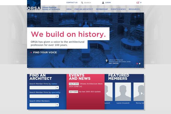 orsa.ca site used Orsa2013