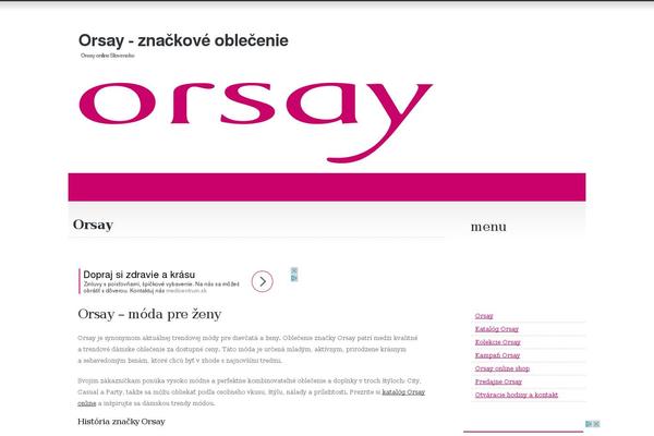 orsay-fashion.info site used Economics