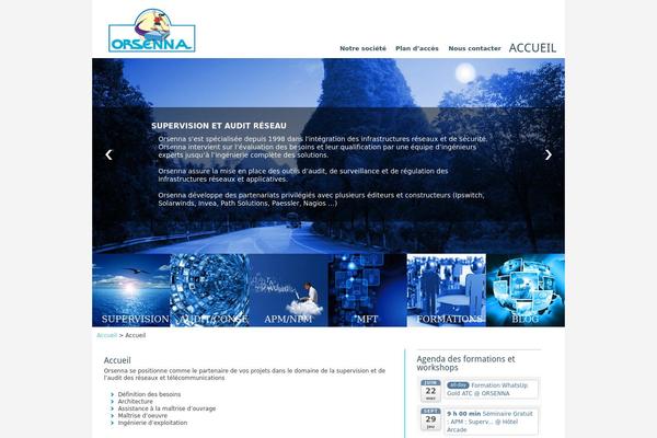 orsenna.fr site used Orsenna
