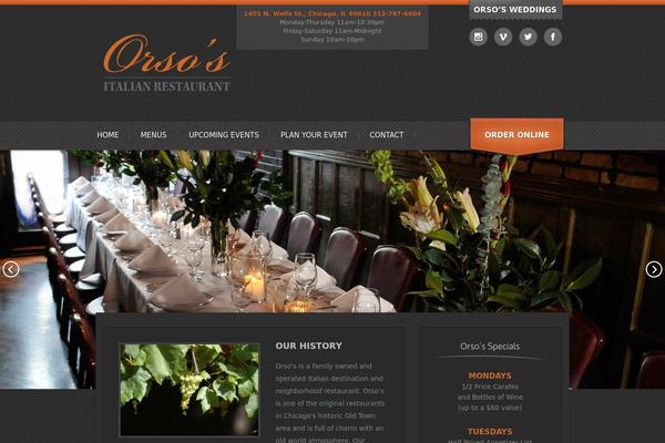 Bistro-responsive_foodie_app-theme theme site design template sample