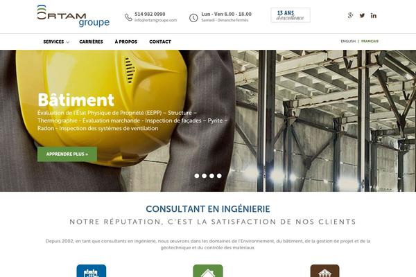 ortamgroupe.com site used Ortam