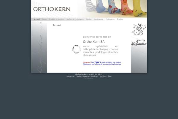 ortho-kern.ch site used Dkret3_kern
