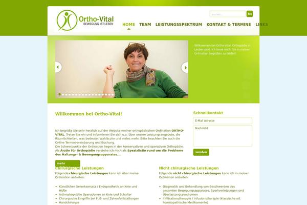 ortho-vital.at site used Orthovital