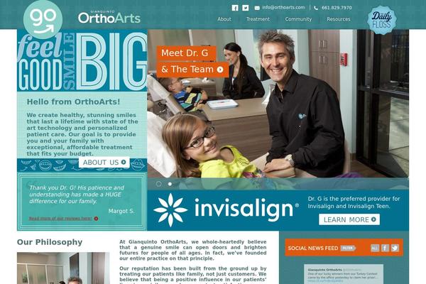 orthoarts.com site used Orthoarts