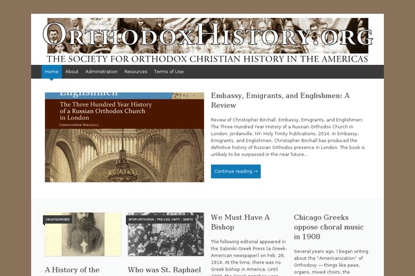 orthodoxhistory.org site used Vivita