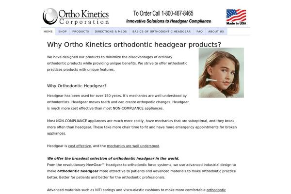 orthokineticscorp.com site used Thesis