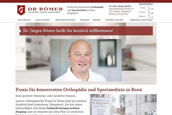 orthopaede-roemer.de site used Orthopaede-roemer