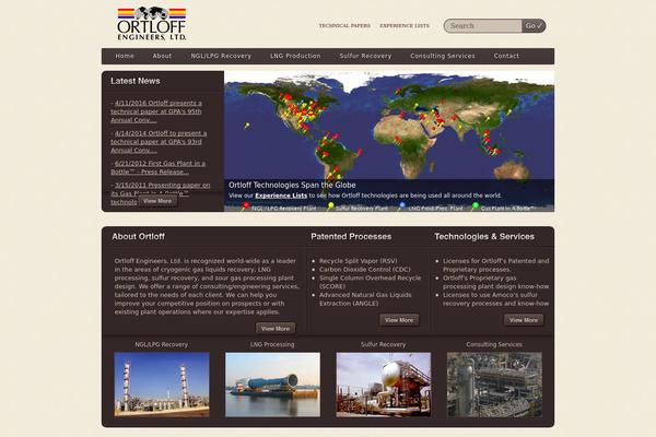 ortloff.com site used Ortloff