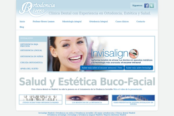 Twenty Ten theme site design template sample