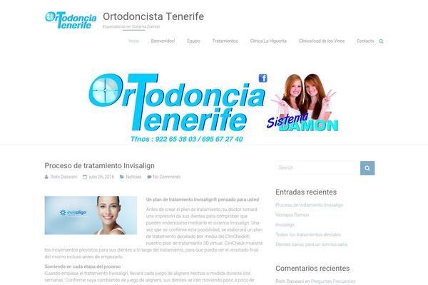 ortodoncistatenerife.com site used Ample