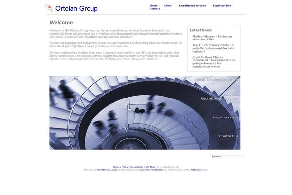 ortolangroup.com site used Ortolan