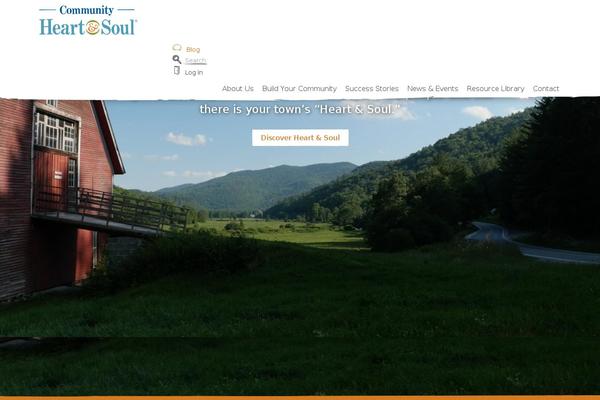 orton.org site used Comm-heart-soul