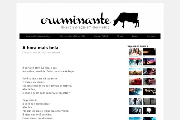 oruminante.com.br site used Oruminante