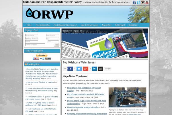 Frontier theme site design template sample