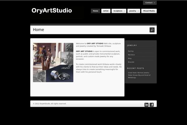 oryartstudio.com site used Optimus